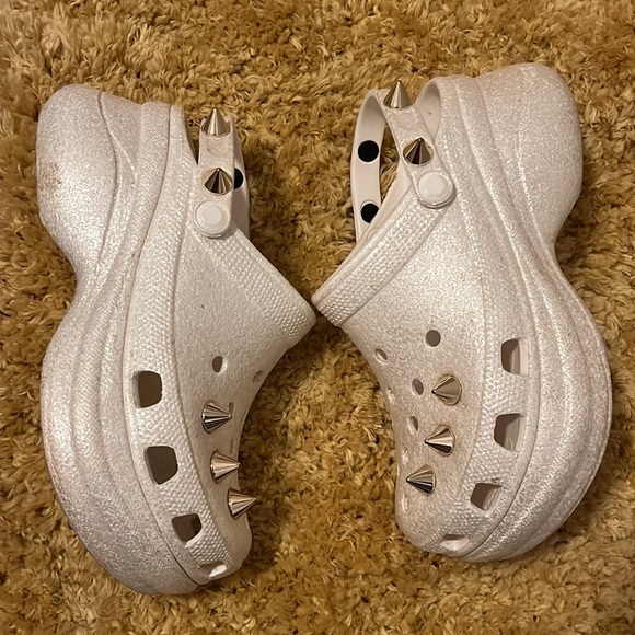 BAE platform glitter studded Crocs - Picture 4 of 10